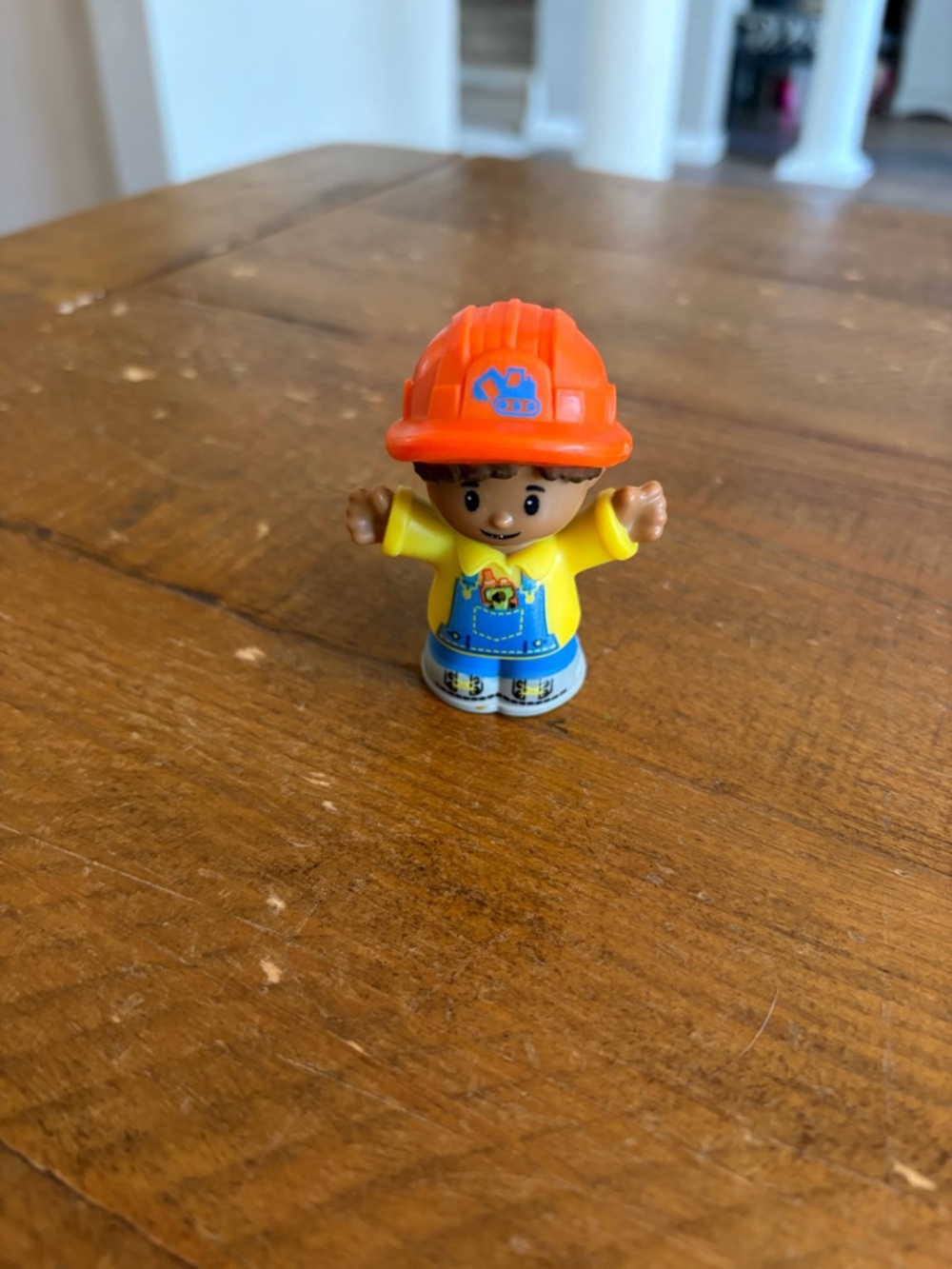 Fisher Price Little People construction worker as is